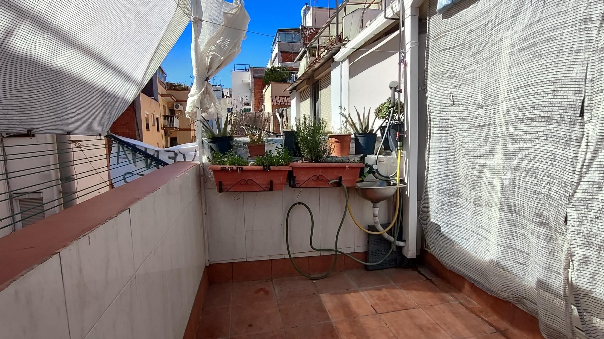 Balcony of Duplex for sale in L'Hospitalet de Llobregat  with Heating, Terrace and Storage room