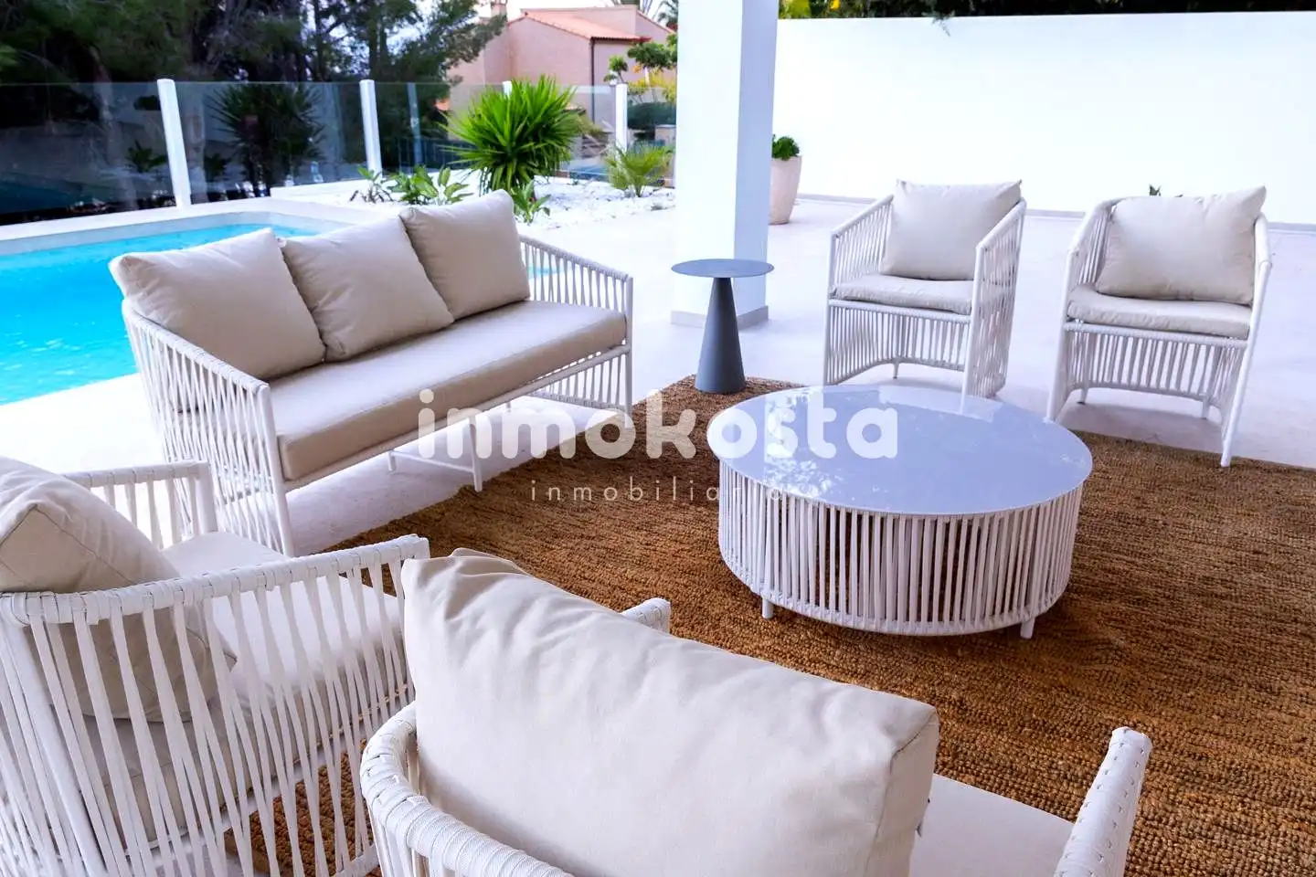 Terraza de Casa o chalet en venta en Altea con Aire acondicionado, Jardín privado y Terraza