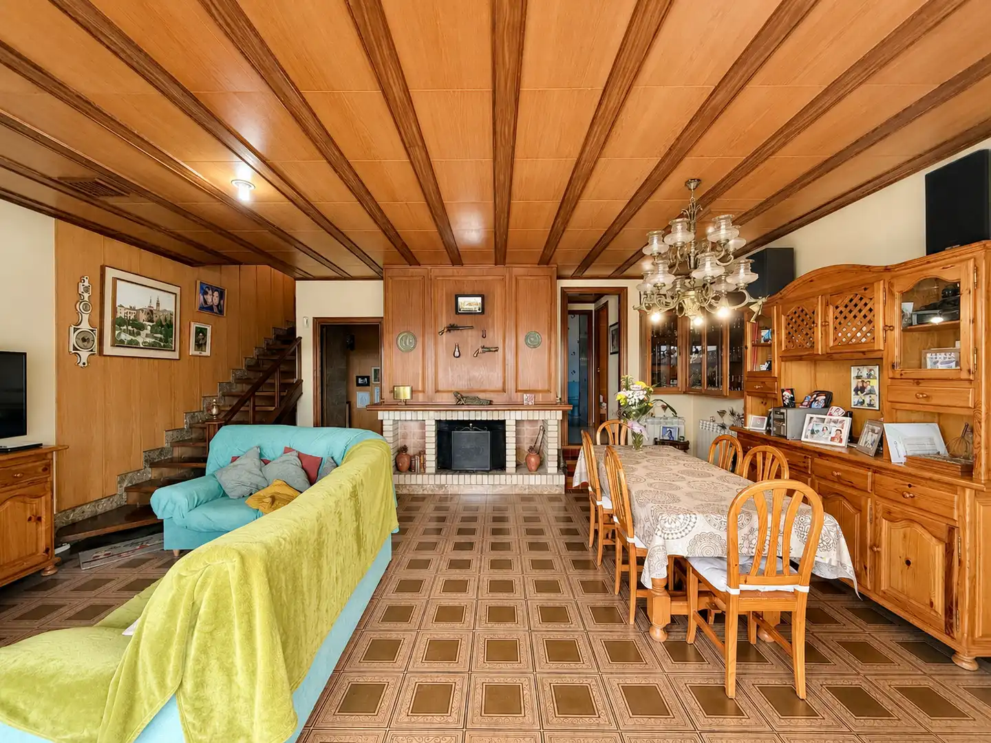 Dining room of Houses for sale in Torrelles de Llobregat  with Heating, Private garden and Terrace