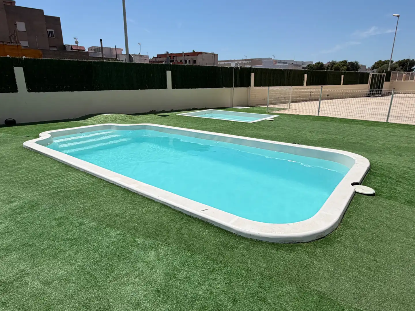 Schwimmbecken von Wohnung zur Miete in Almazora / Almassora mit Klimaanlage, Heizung und Abstellraum