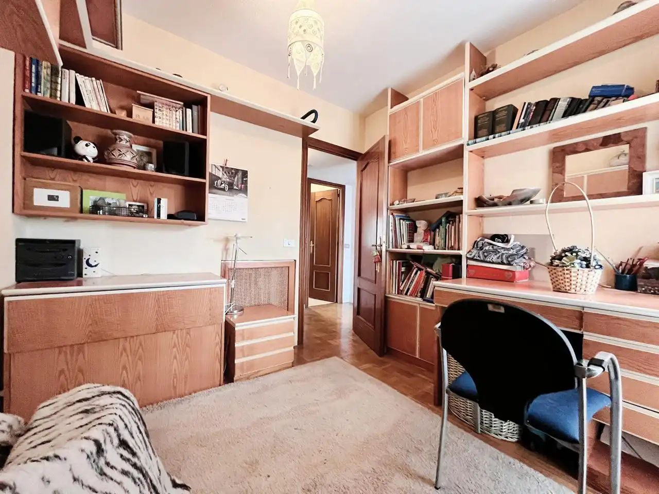 Schlafzimmer von Wohnung zum Verkauf in Madrid mit Klimaanlage, Heizung und Terrasse