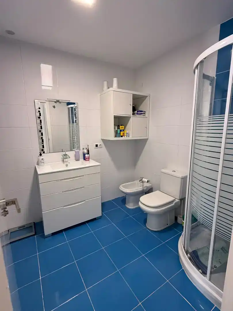 Bany de Apartament de lloguer en El Verger amb Aire condicionat, Jardí privat i Piscina