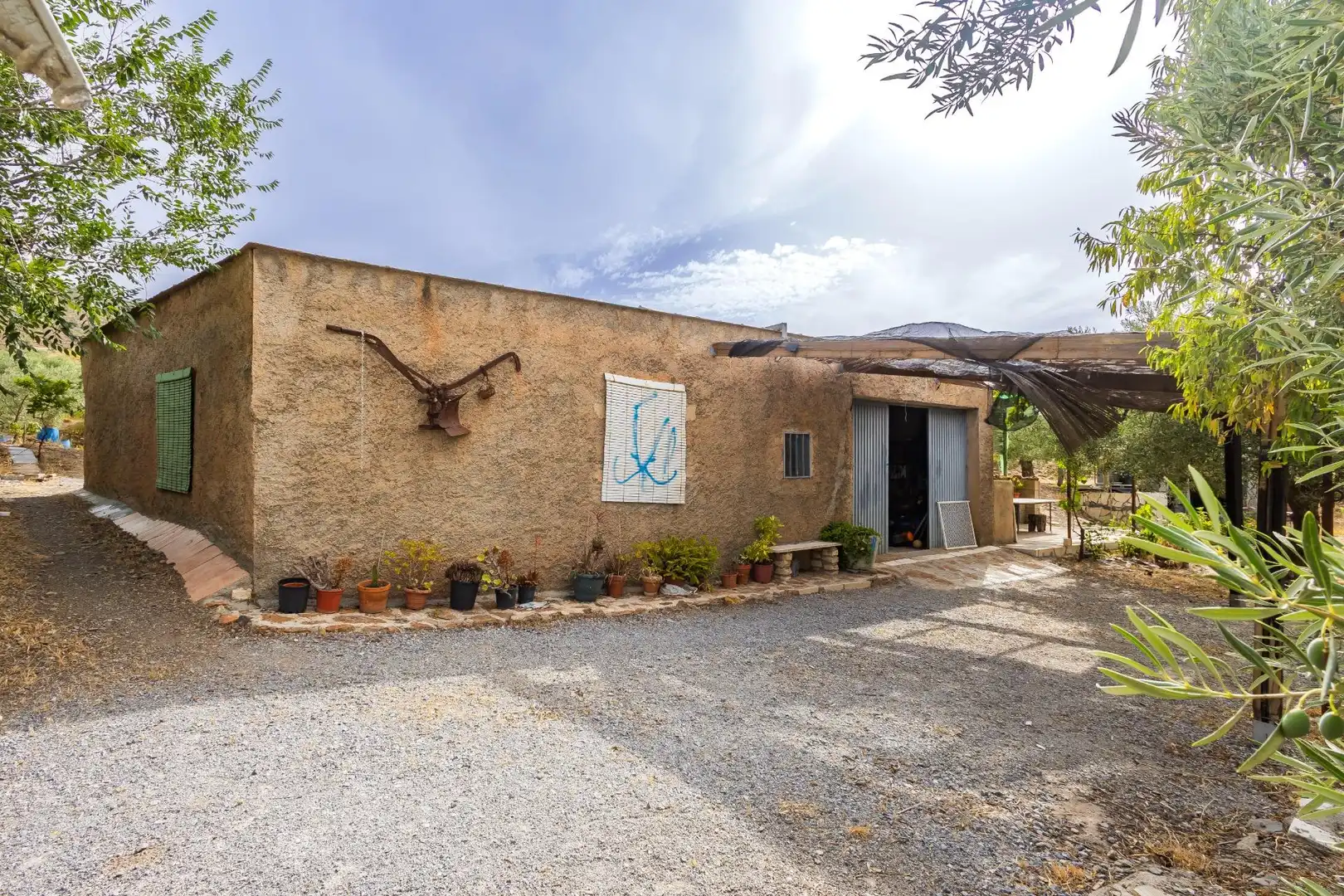 Exterior view of Country homes for sale in Abrucena  with Storage room