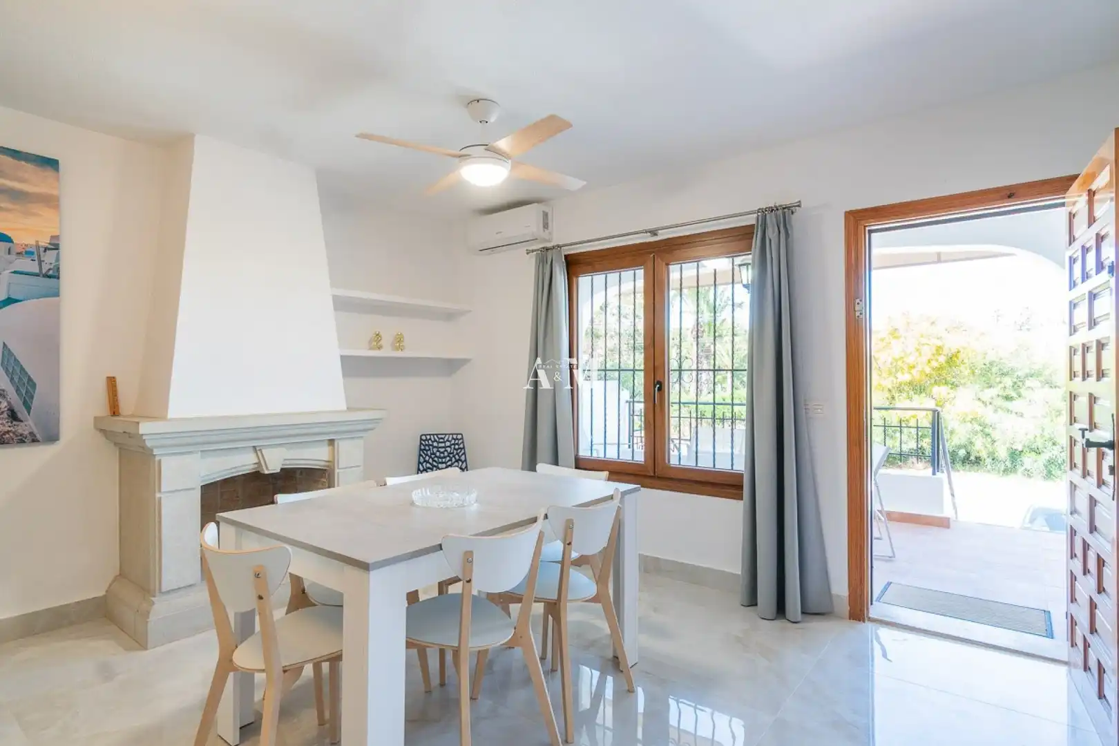 Dining room of Houses for rent in Orihuela  with Air Conditioner, Private garden and Terrace