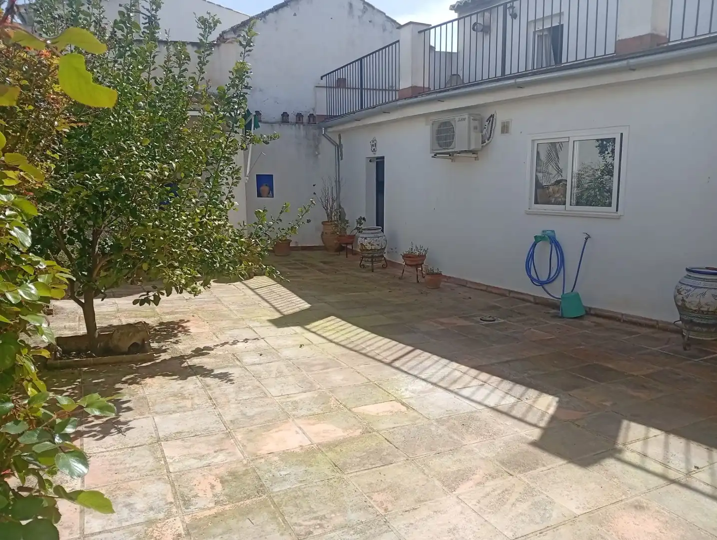 Terraza de Finca rústica en venta en Mollina con Aire acondicionado, Calefacción y Jardín privado