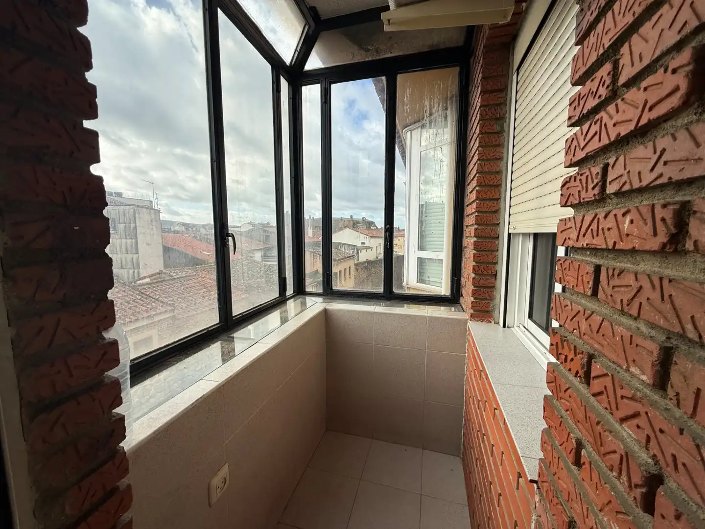 Balcony of Flat for sale in Plasencia  with Air Conditioner, Heating and Furnished