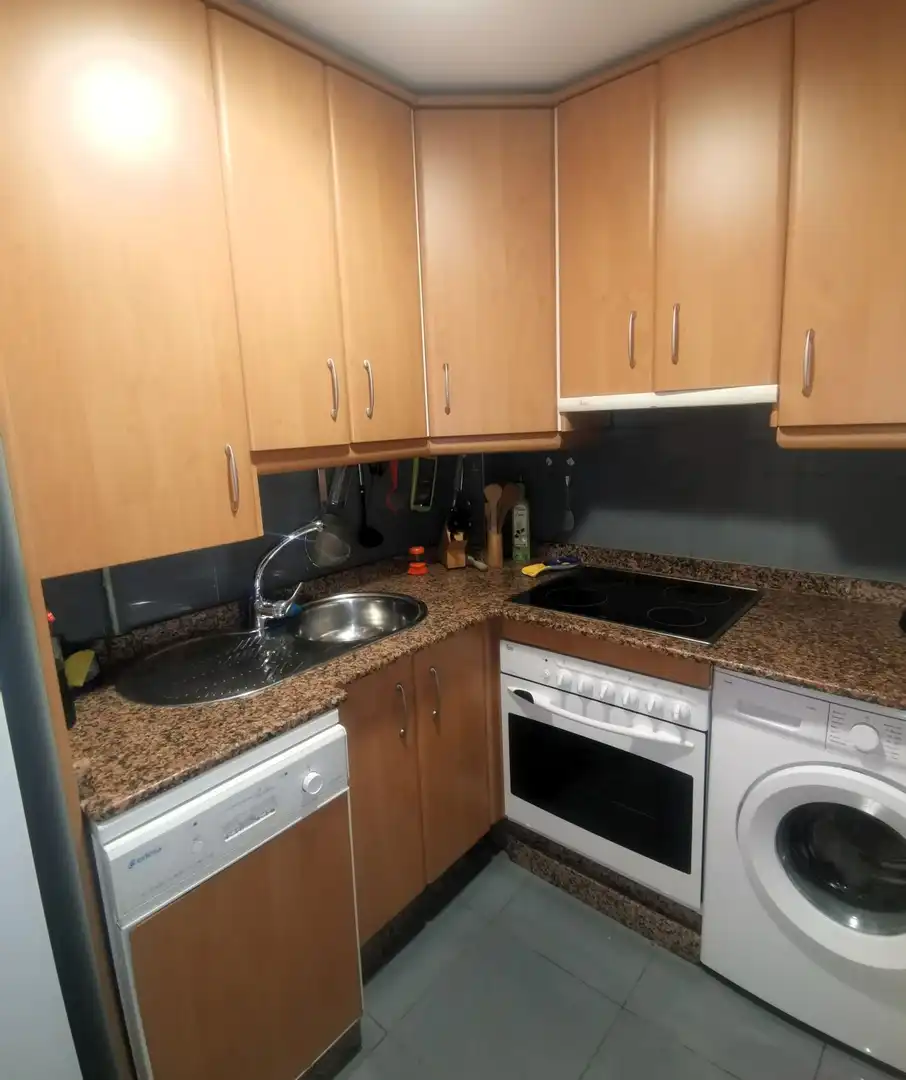 Kitchen of Flat for sale in Rota  with Air Conditioner, Terrace and Community pool