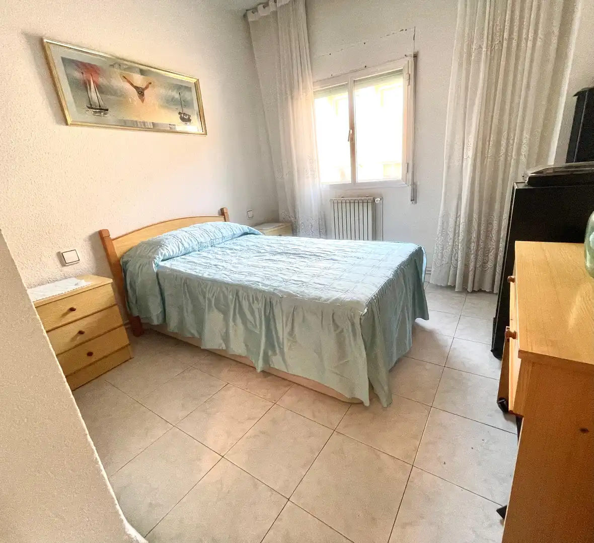 Bedroom of Flat for sale in Madrid  with Terrace