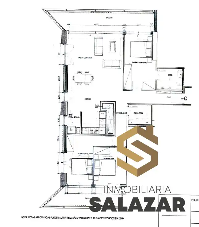 Wohnung mit Balkon zum Verkauf in Plaza Garellano 17, imagen 2