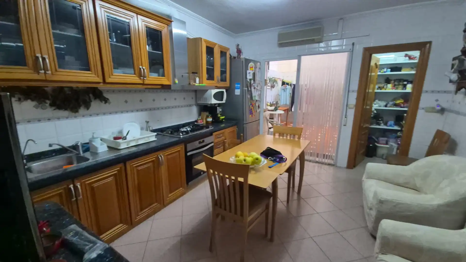 Cocina de Casa adosada en venta en Alcantarilla con Terraza, Trastero y Amueblado