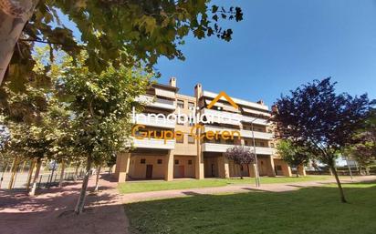 Exterior view of Apartment for sale in Santo Domingo de la Calzada  with Heating, Private garden and Terrace