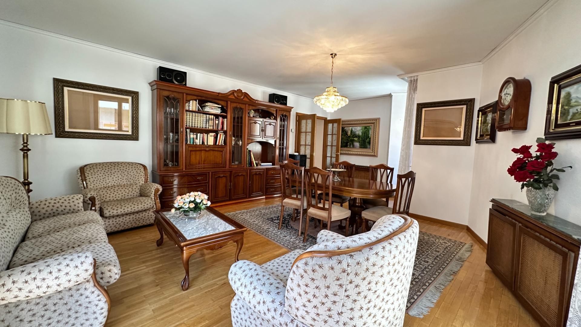 Living room of Flat for sale in Soria Capital   with Parquet flooring and Furnished