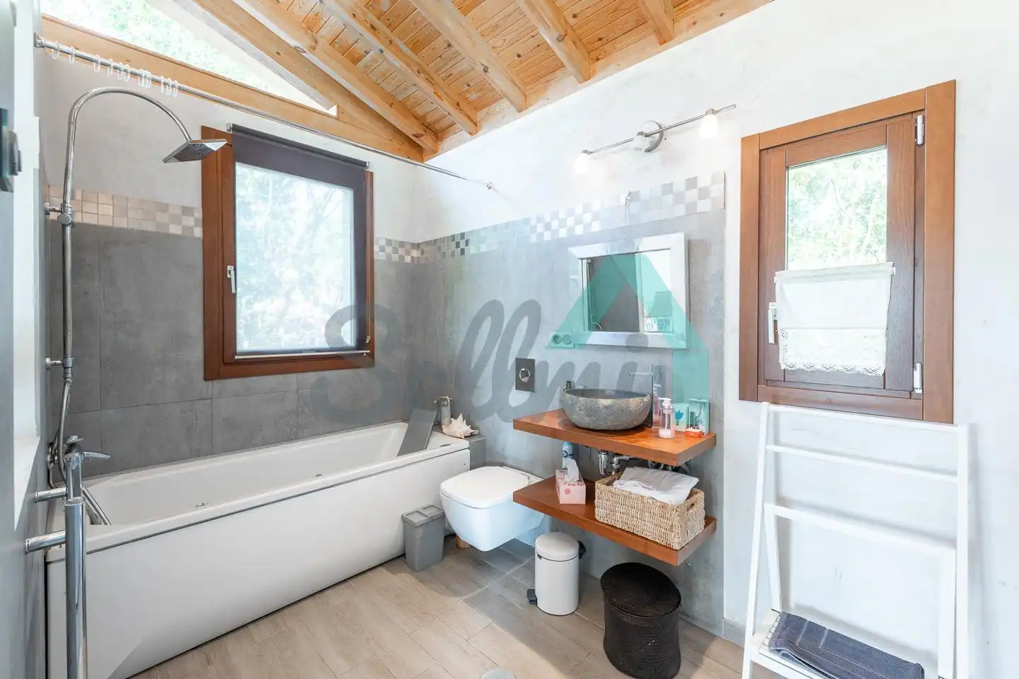 Baño de Casa o chalet de alquiler en Villaviciosa con Calefacción, Jardín privado y Terraza
