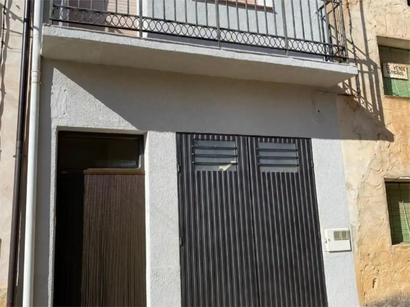 Vista exterior de Piso en venta en Alcubilla de Avellaneda con Trastero, Amueblado y Balcón