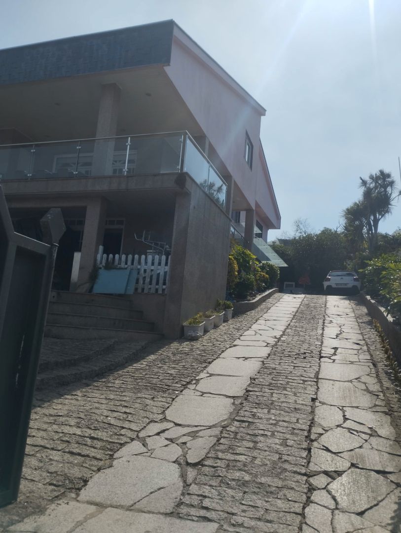 Exterior view of House or chalet for sale in Nigrán  with Heating, Private garden and Swimming Pool