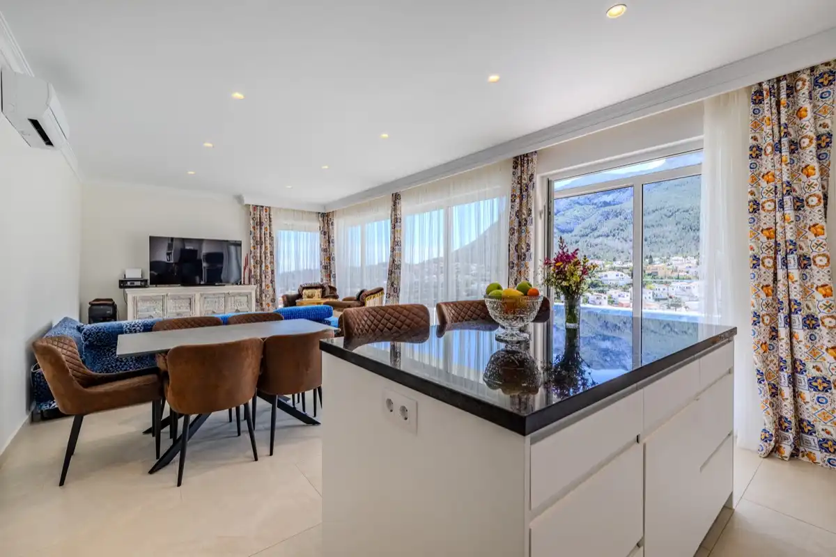 Dining room of Houses for sale in Dénia  with Air Conditioner, Heating and Private garden