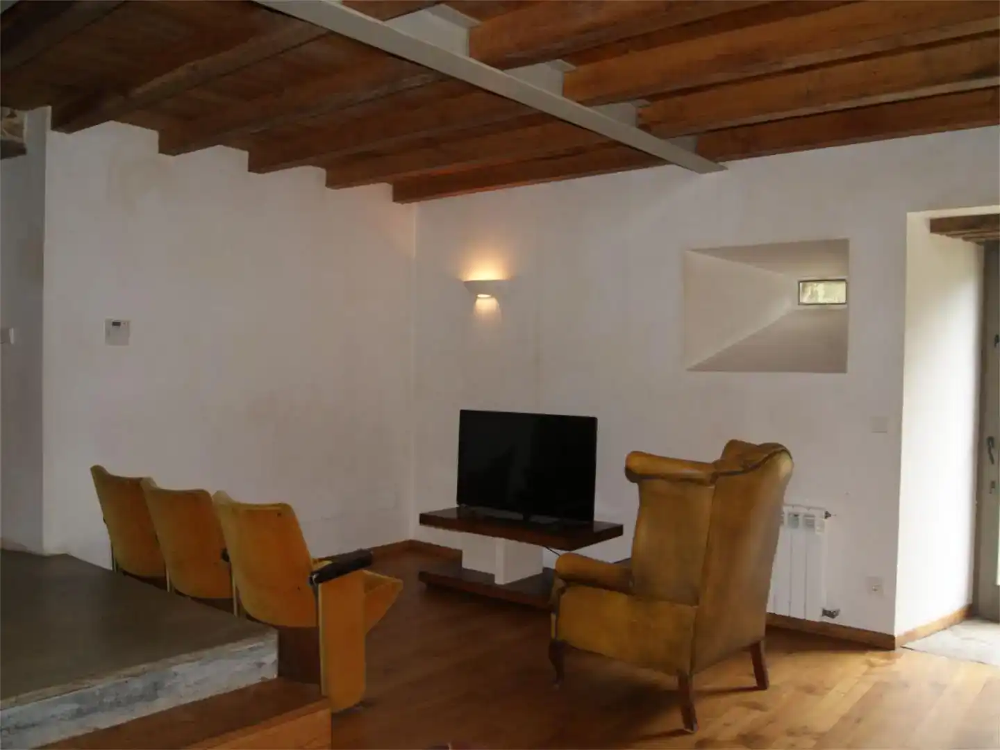 Sala d'estar de Casa o xalet en venda en Foz amb Piscina