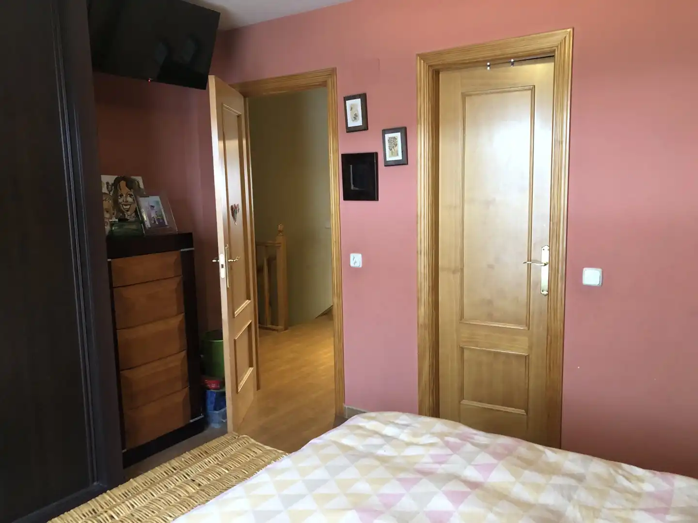 Bedroom of Detached homes for sale in Cabañas de Polendos  with Heating, Private garden and Balcony