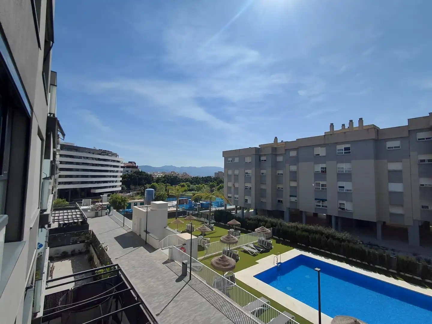 Exterior view of Flat for sale in Málaga  with Air Conditioner, Heating and Parquet flooring