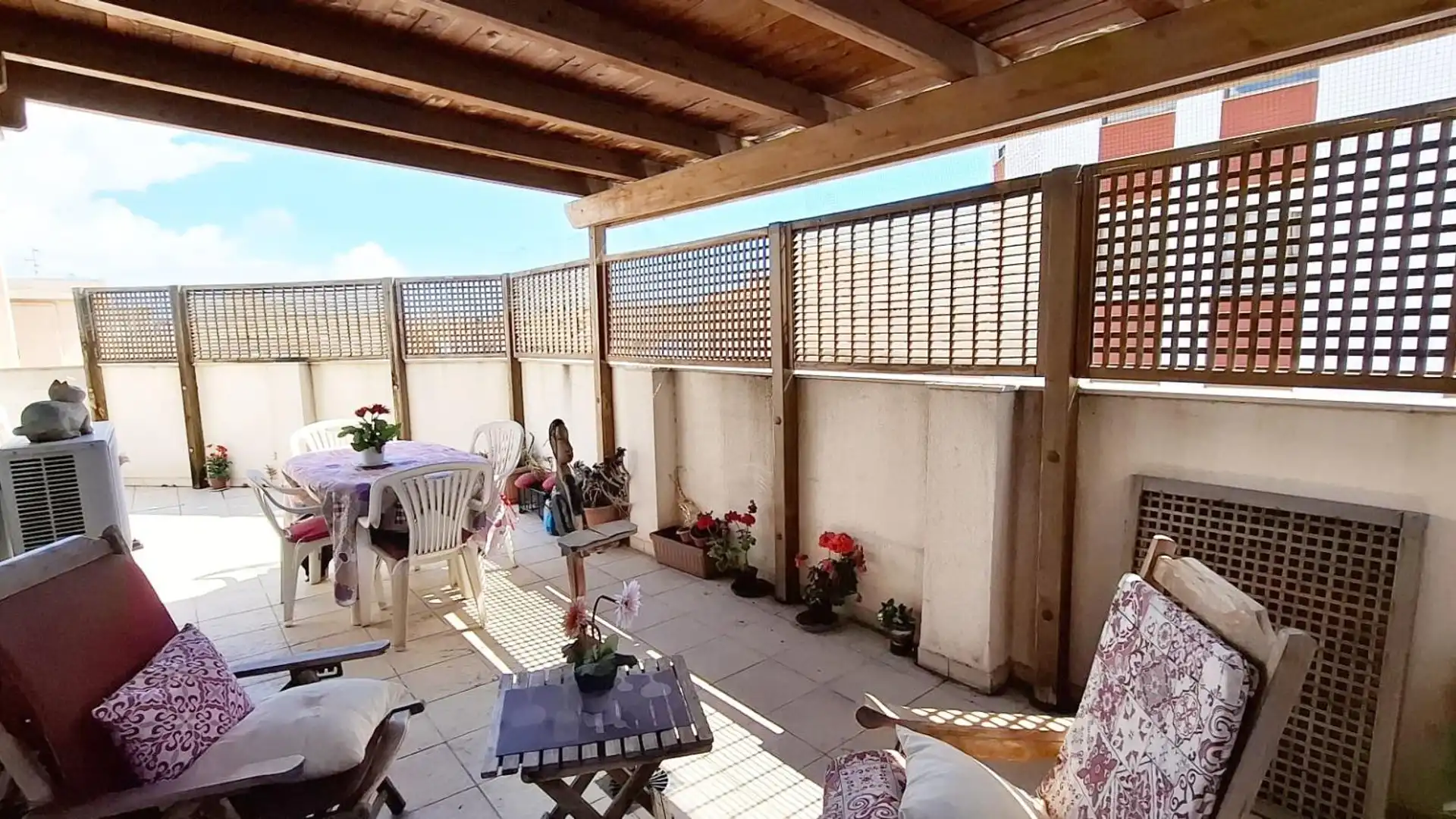 Terrace of Attic for sale in Castellón de la Plana / Castelló de la Plana  with Air Conditioner, Terrace and Storage room