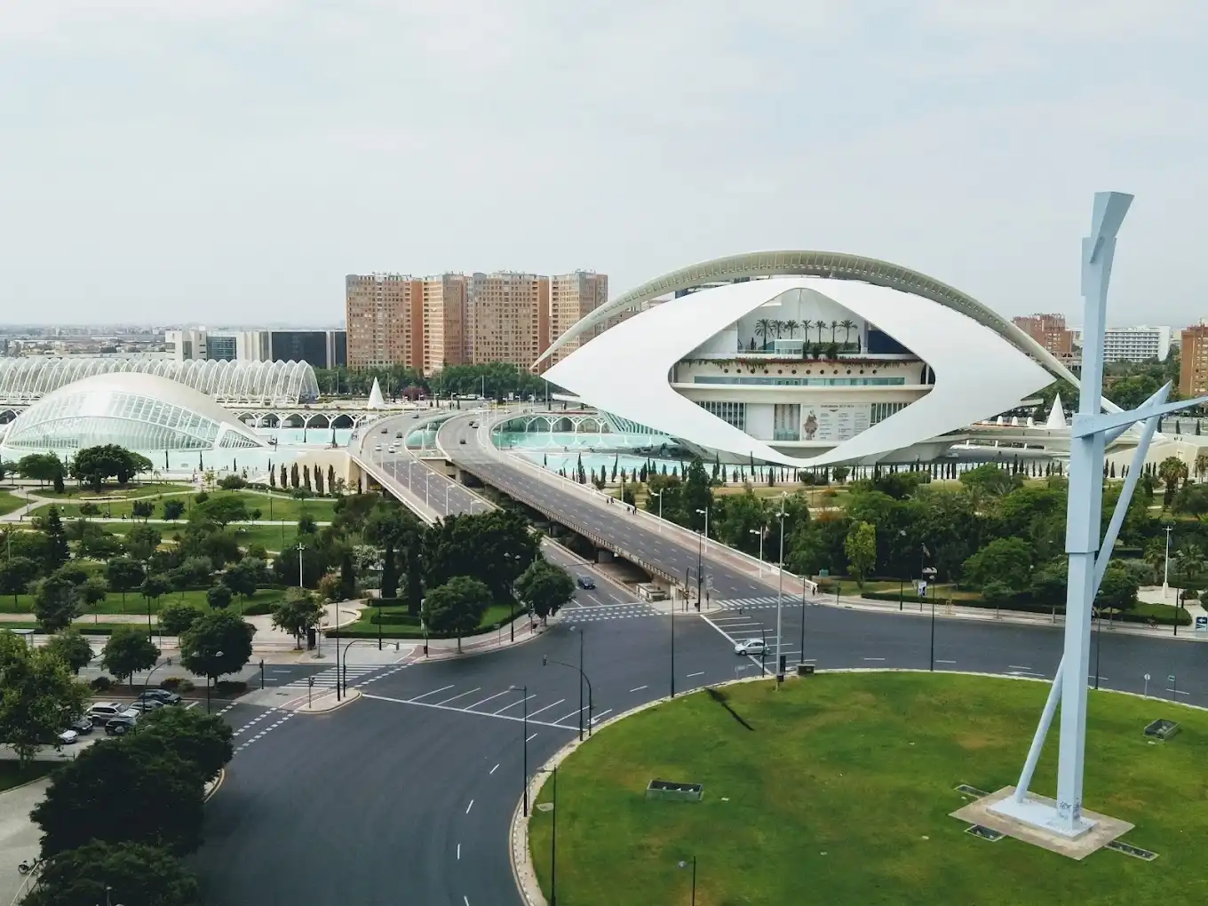 Vista exterior de Piso en venta en Valencia con Aire acondicionado, Trastero y Piscina