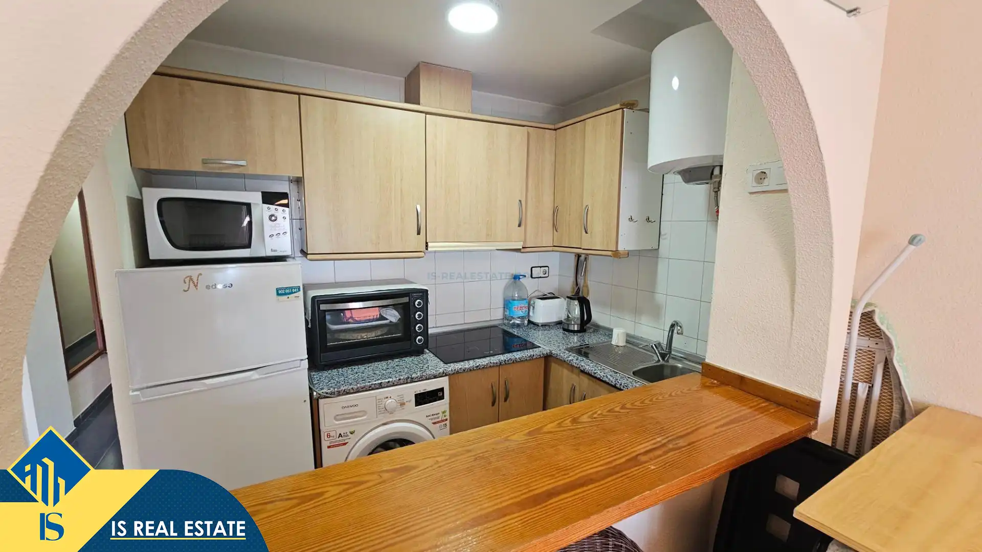Cocina de Apartamento en venta en Centro
