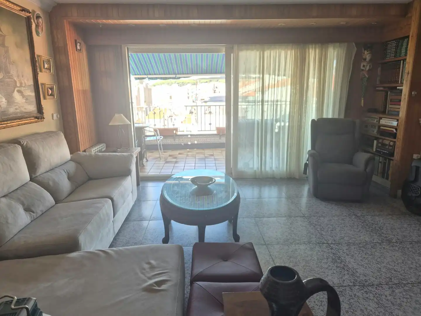 Wohnzimmer von Maisonette zum Verkauf in Calella mit Klimaanlage, Heizung und Terrasse