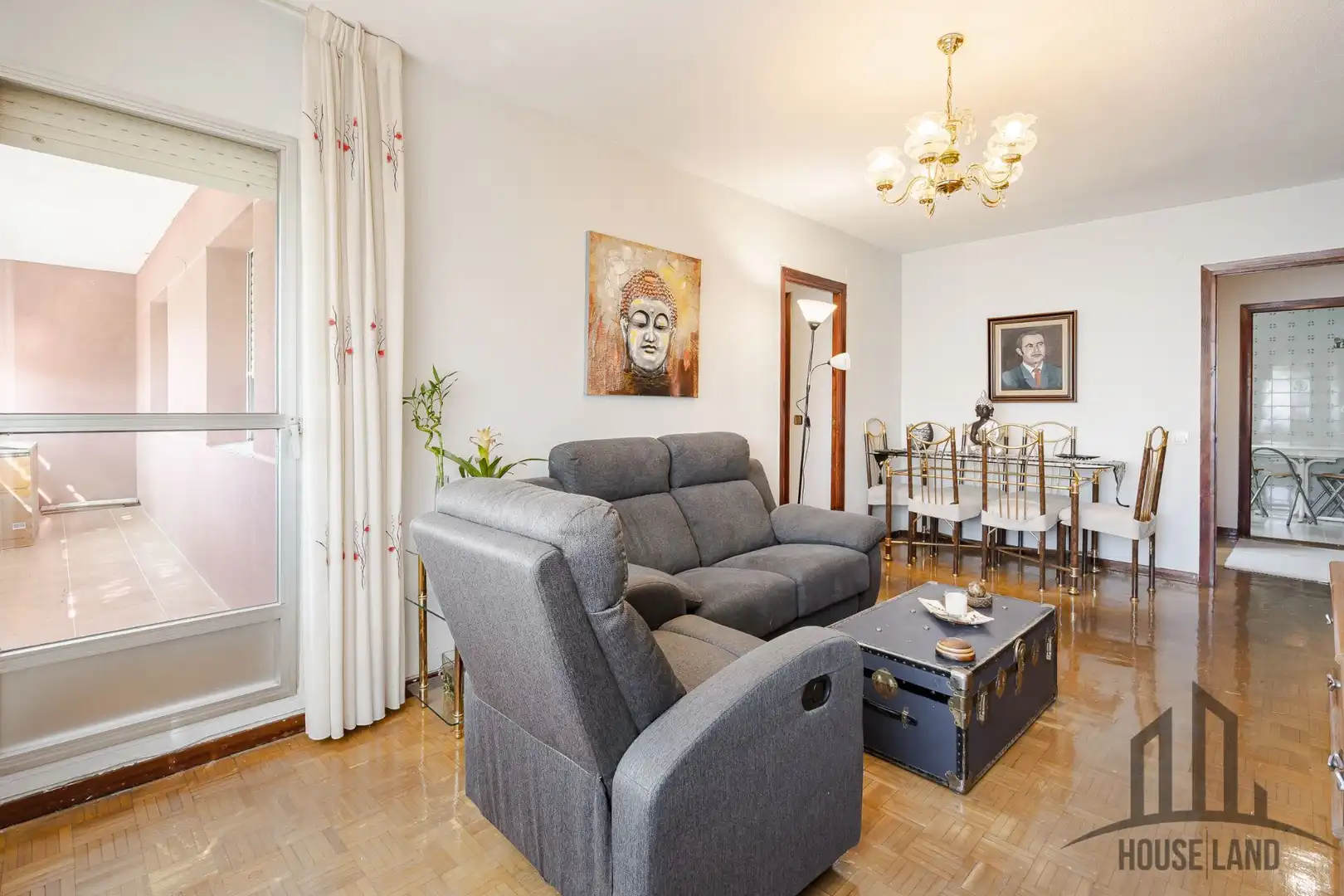 Wohnzimmer von Wohnung zum Verkauf in Algete mit Klimaanlage, Heizung und Gemeinschaftspool