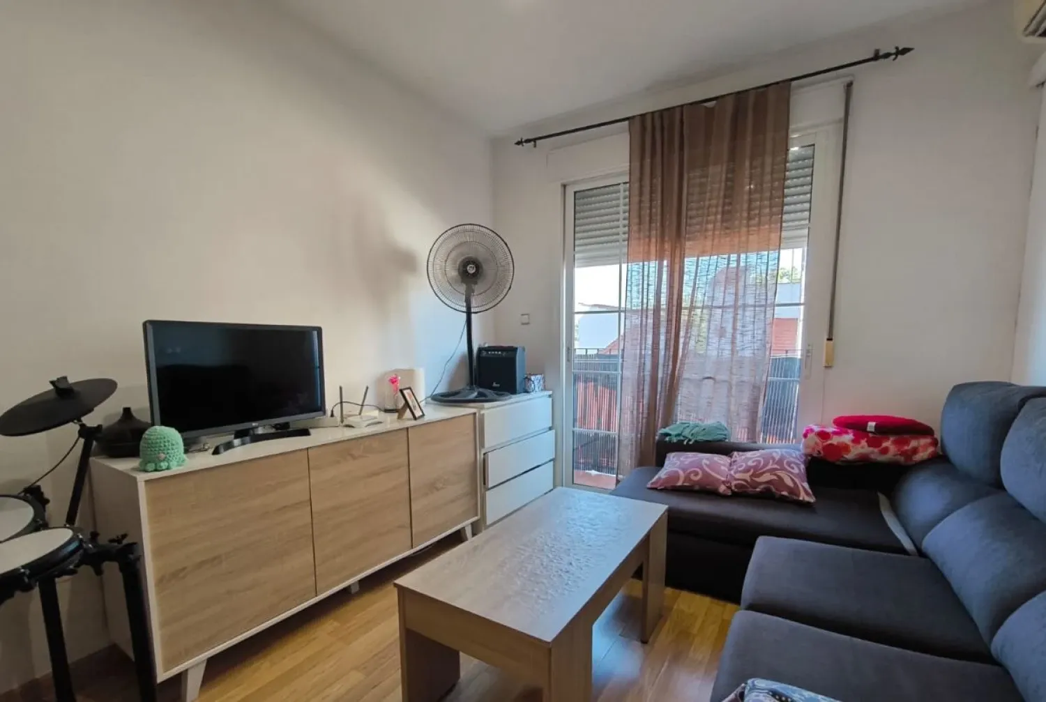 Living room of Apartment for sale in  Murcia Capital  with Air Conditioner, Heating and Storage room