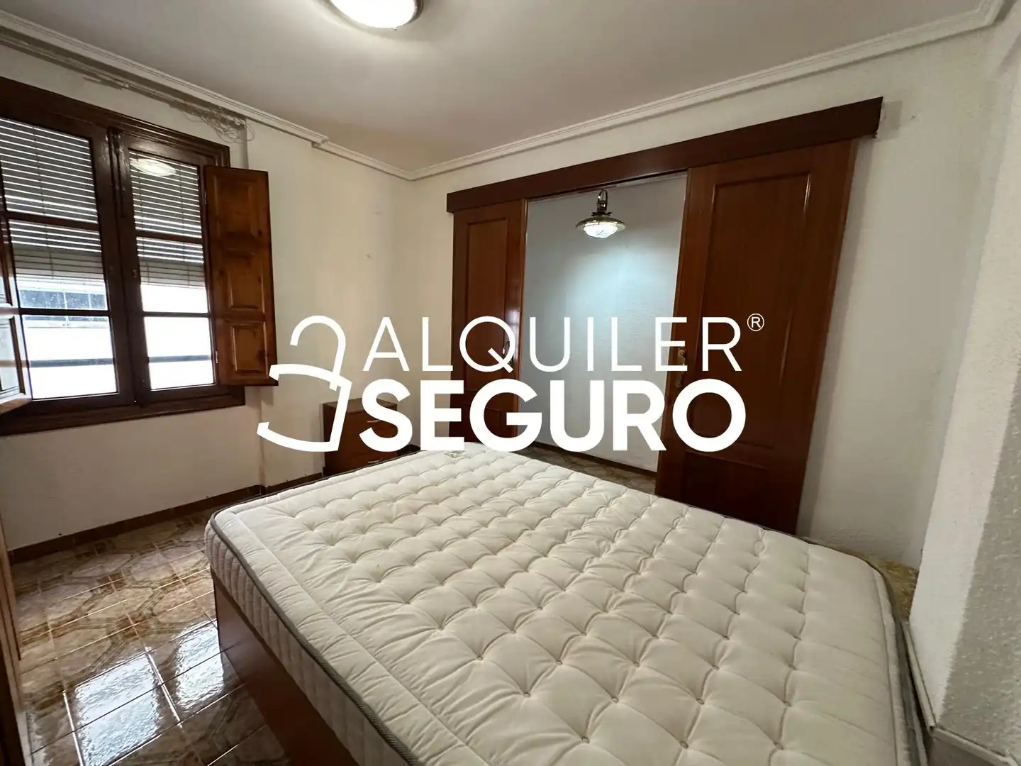 Bedroom of Flat for rent in Mislata  with Air Conditioner, Terrace and Furnished