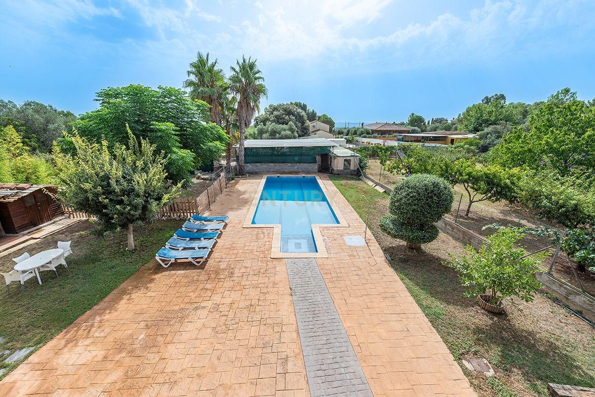 Swimming pool of House or chalet for sale in Alcover  with Air Conditioner, Heating and Terrace
