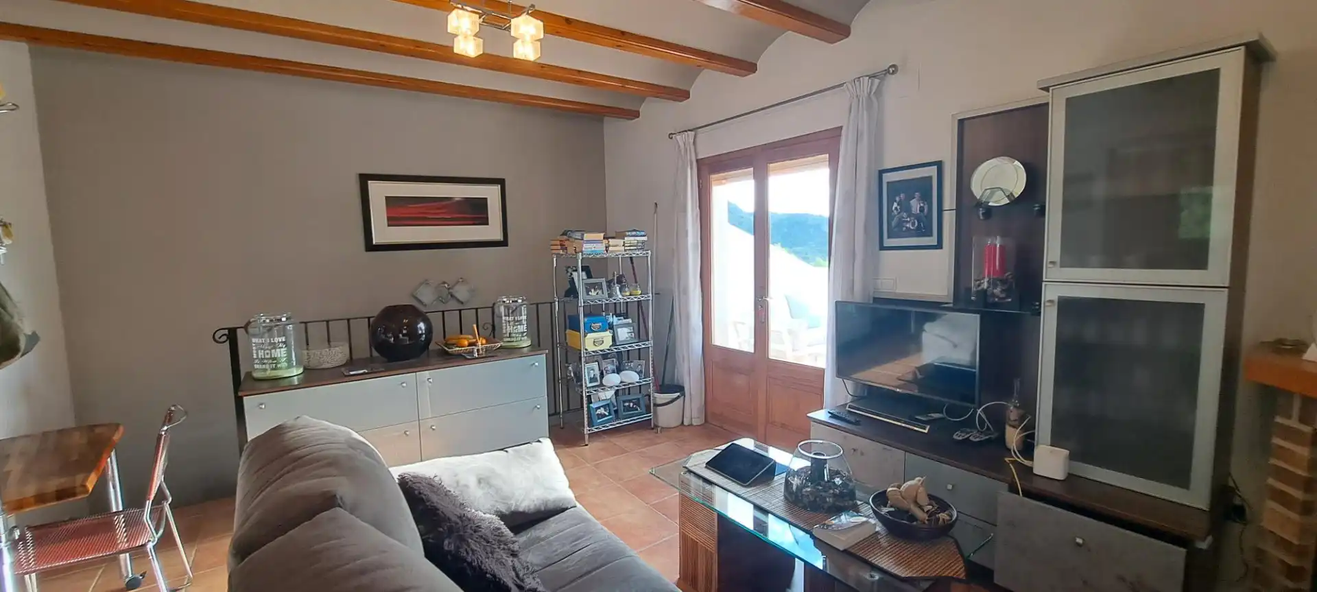 Living room of Houses for sale in L'Atzúbia  with Air Conditioner, Heating and Terrace