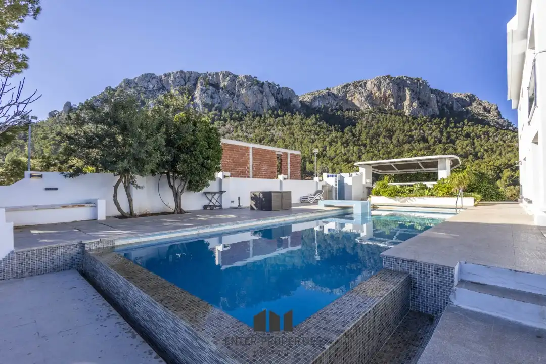 Swimming pool of Flat for rent in Calpe / Calp  with Air Conditioner, Heating and Terrace