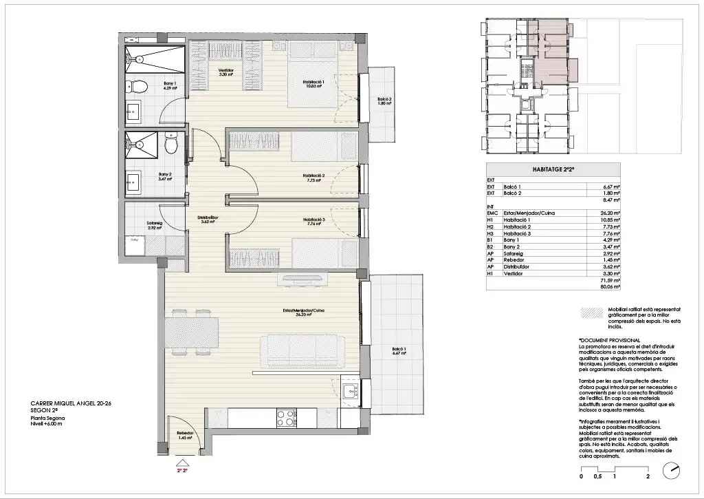 Piso con ascensor en venta en Carrer de Miquel Àngel 14, imagen 17
