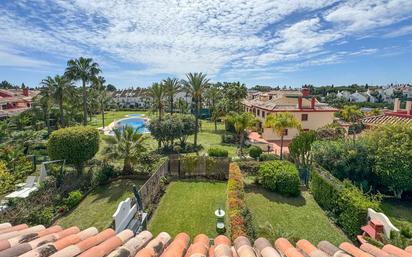 Garden of Single-family semi-detached for sale in Marbella  with Air Conditioner, Private garden and Terrace