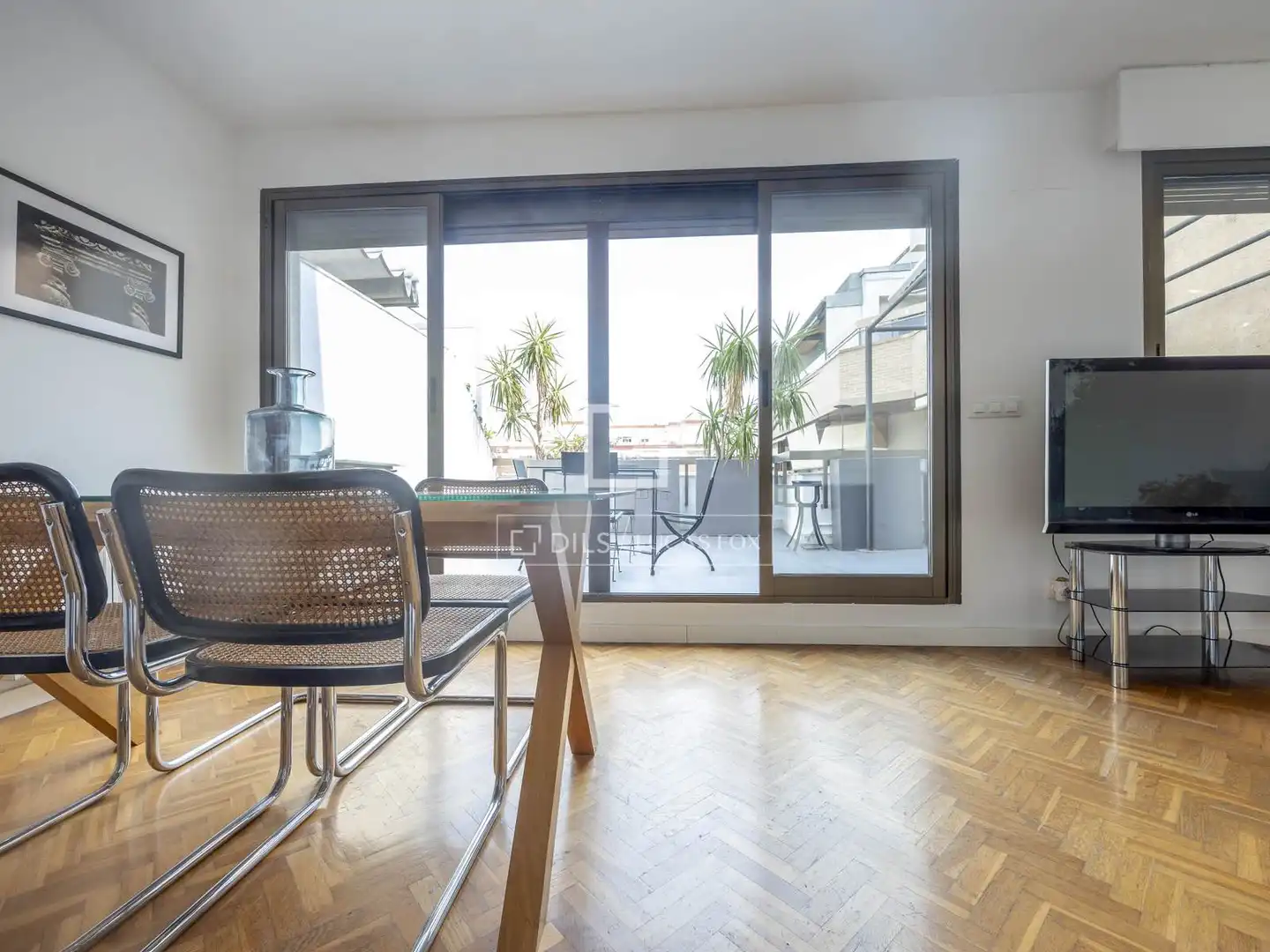Vista exterior de Àtic de lloguer en Valencia amb Aire condicionat, Calefacció i Parquet