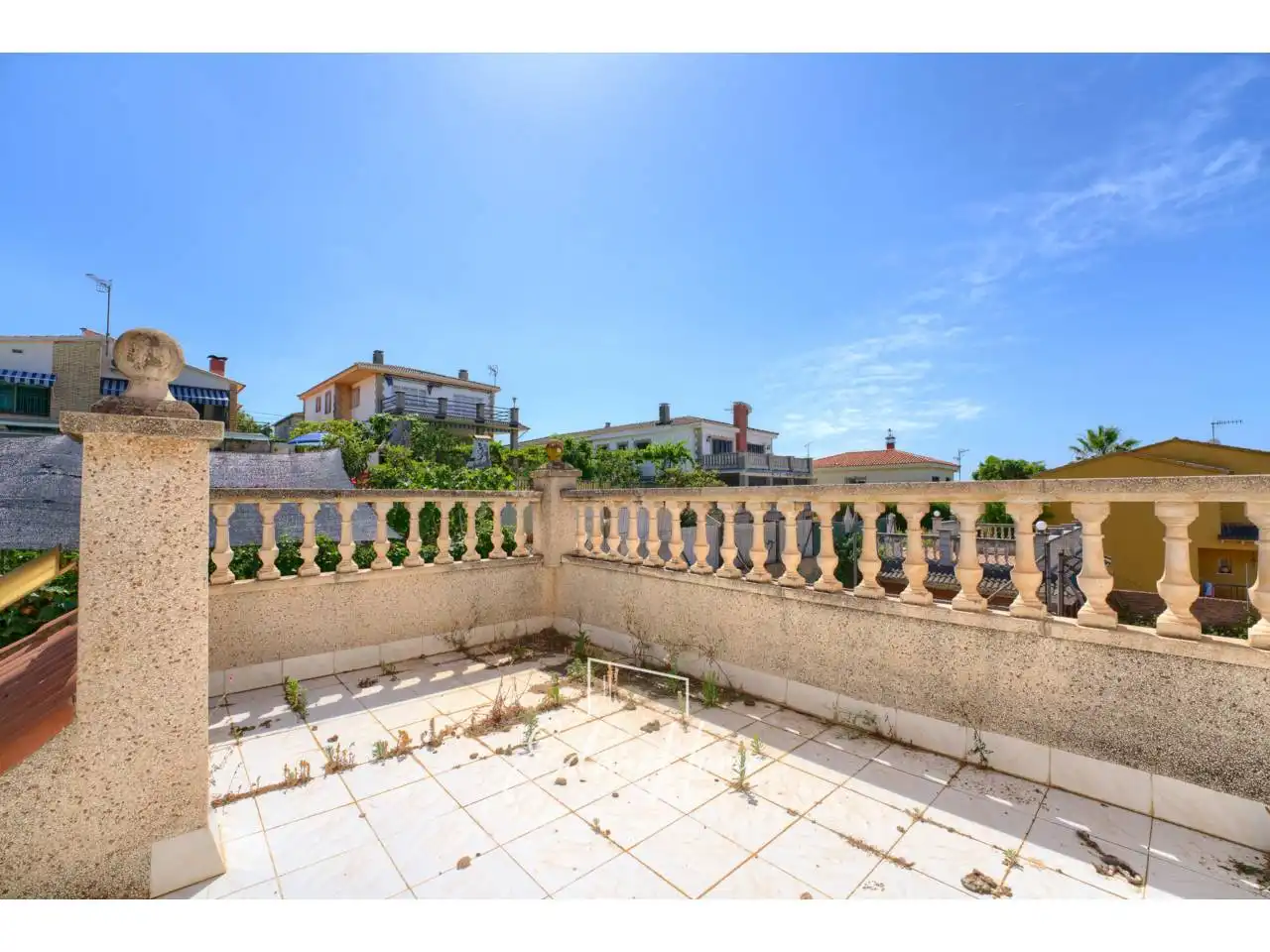 Terrace of Houses for sale in Cunit  with Private garden, Terrace and Furnished