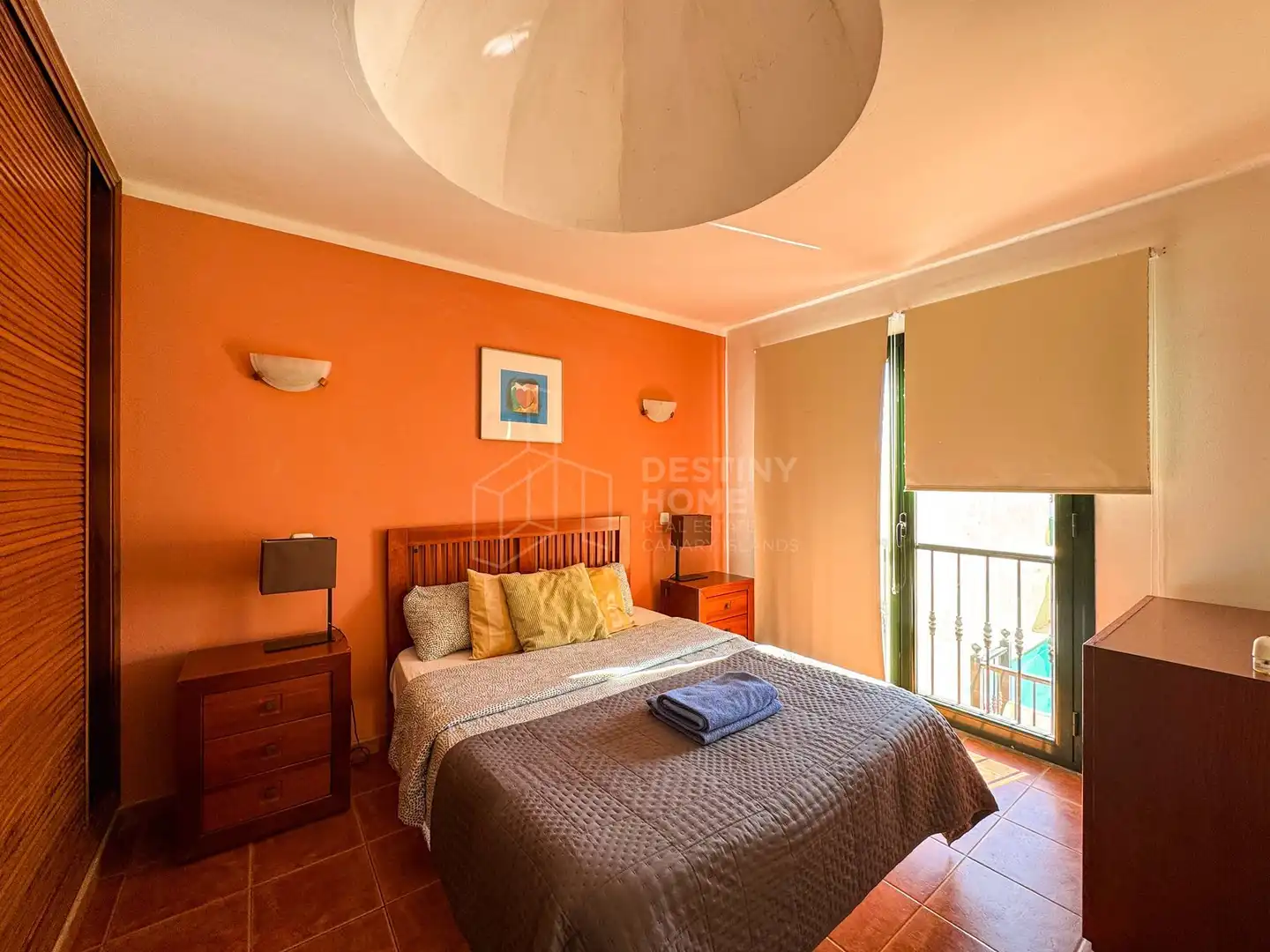 Dormitori de Casa o xalet en venda en La Oliva amb Terrassa, Piscina i Moblat