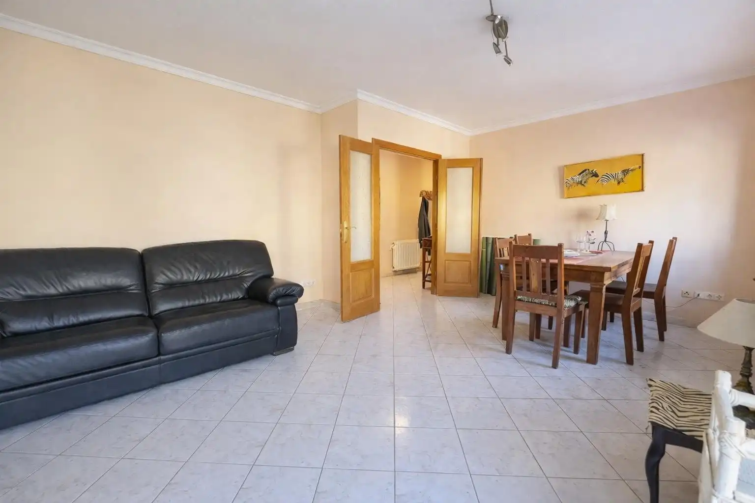 Sala de estar de Finca rústica en venta en Llíber con Aire acondicionado, Calefacción y Jardín privado