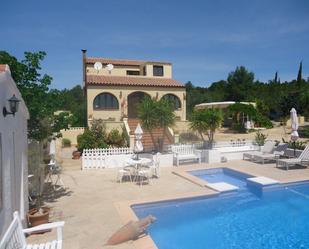 Swimming pool of Country house for sale in L'Ametlla de Mar   with Terrace and Swimming Pool