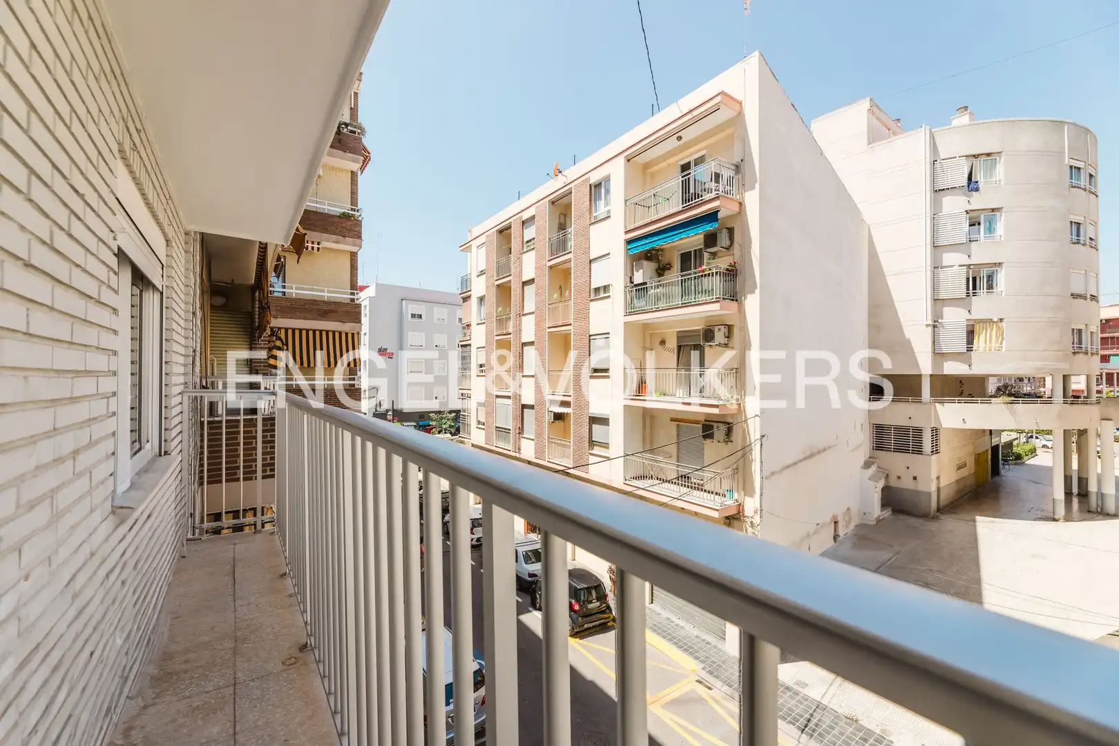 Terraza de Piso de alquiler en Valencia con Aire acondicionado, Calefacción y Parquet