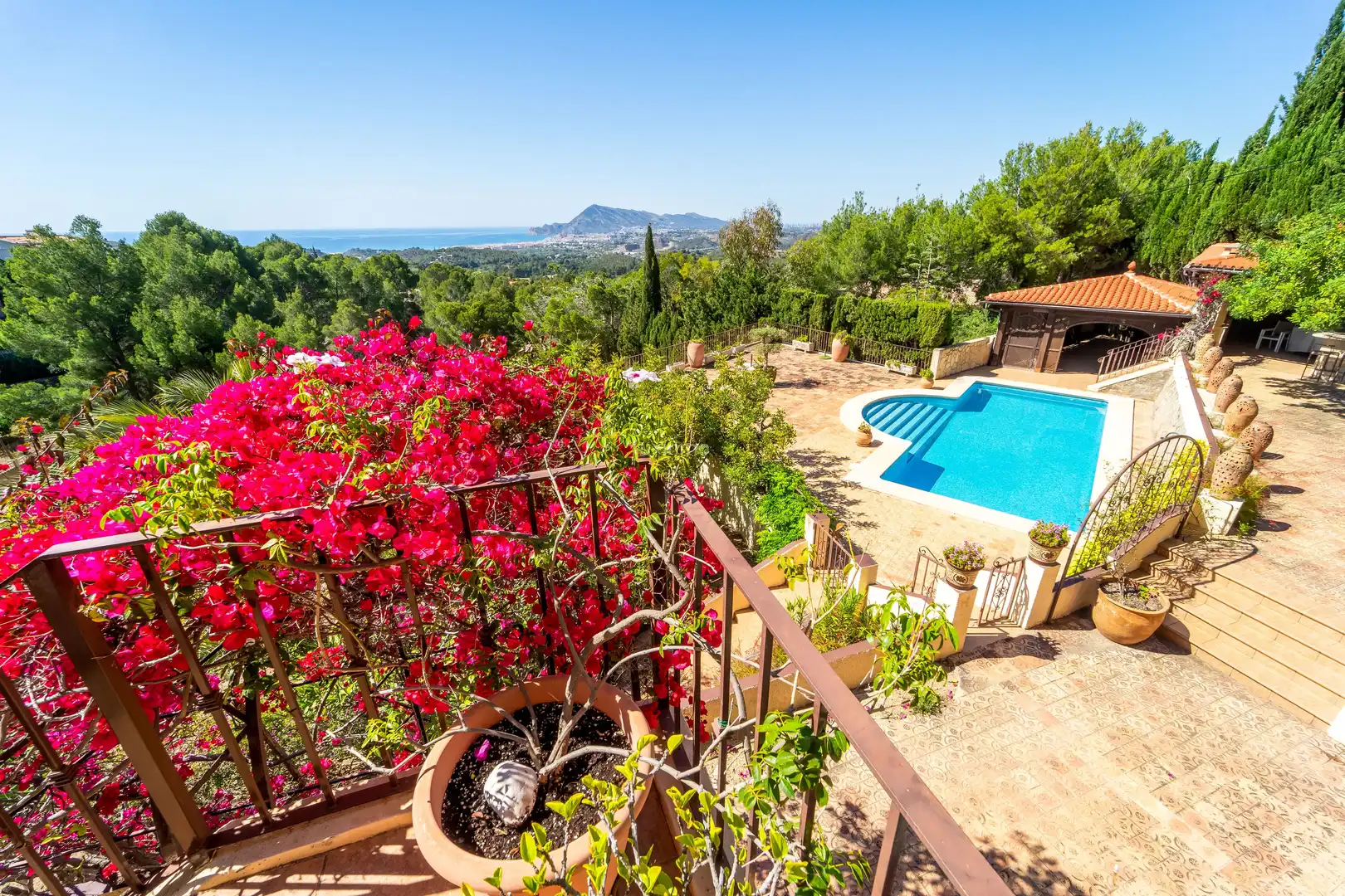 Jardín de Casa o chalet en venta en Altea con Aire acondicionado, Calefacción y Terraza