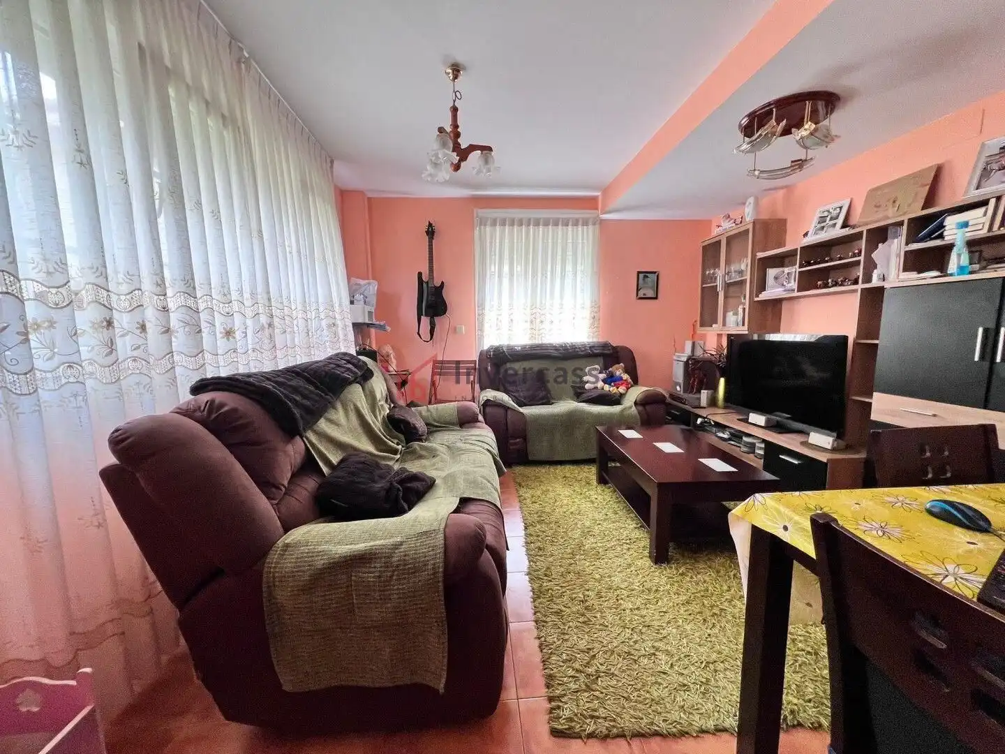 Sala de estar de Casa adosada en venta en Guriezo con Jardín privado