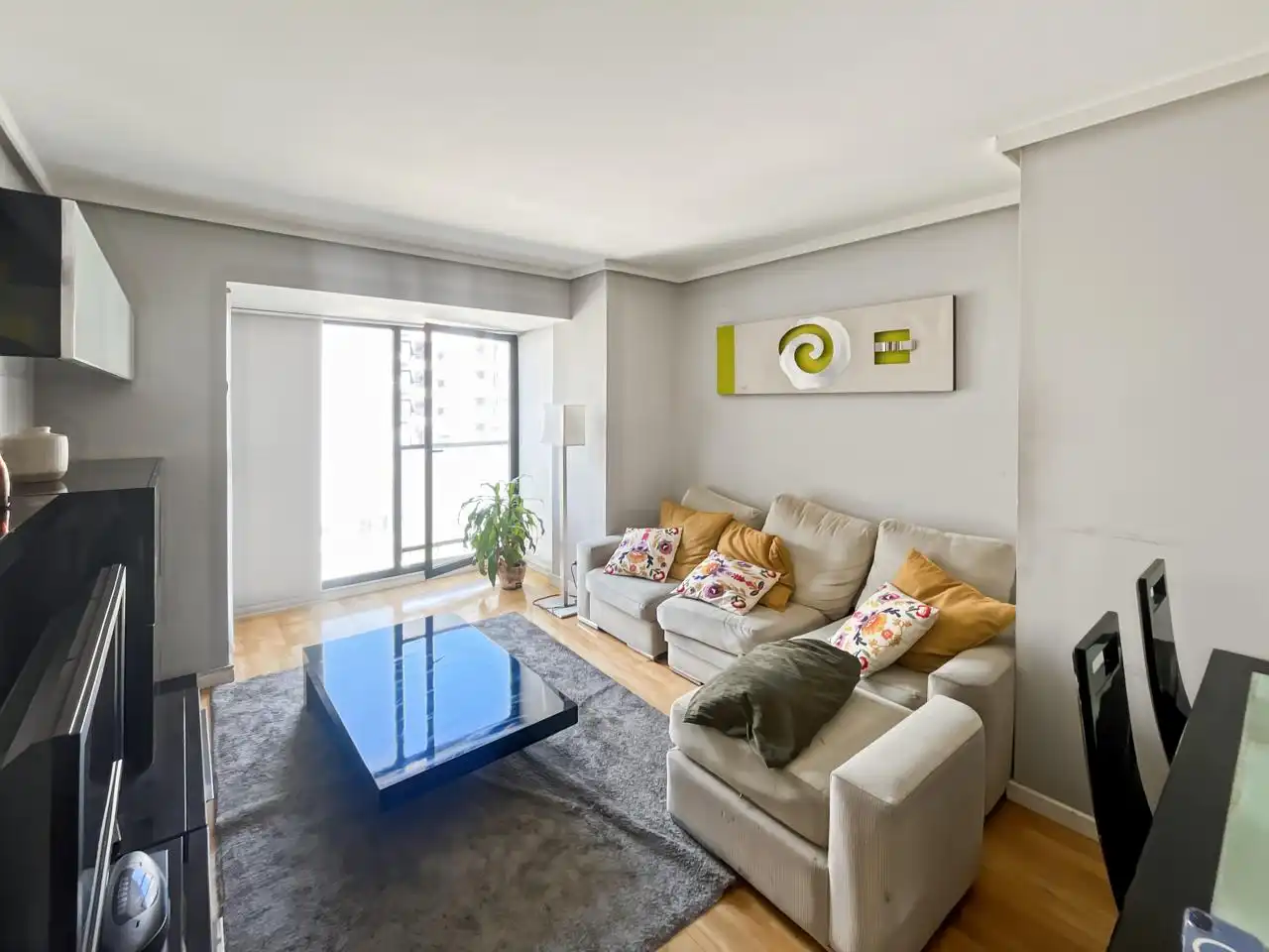 Wohnzimmer von Wohnung zum Verkauf in Madrid mit Klimaanlage, Heizung und Abstellraum