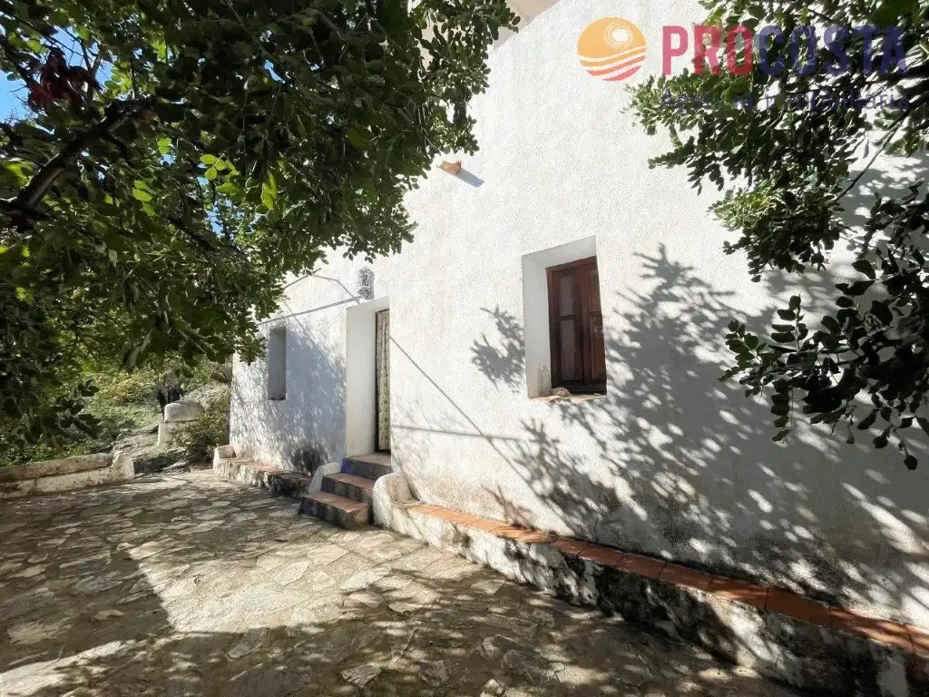 Vista exterior de Finca rústica en venta en Almuñécar con Jardín privado, Terraza y Piscina