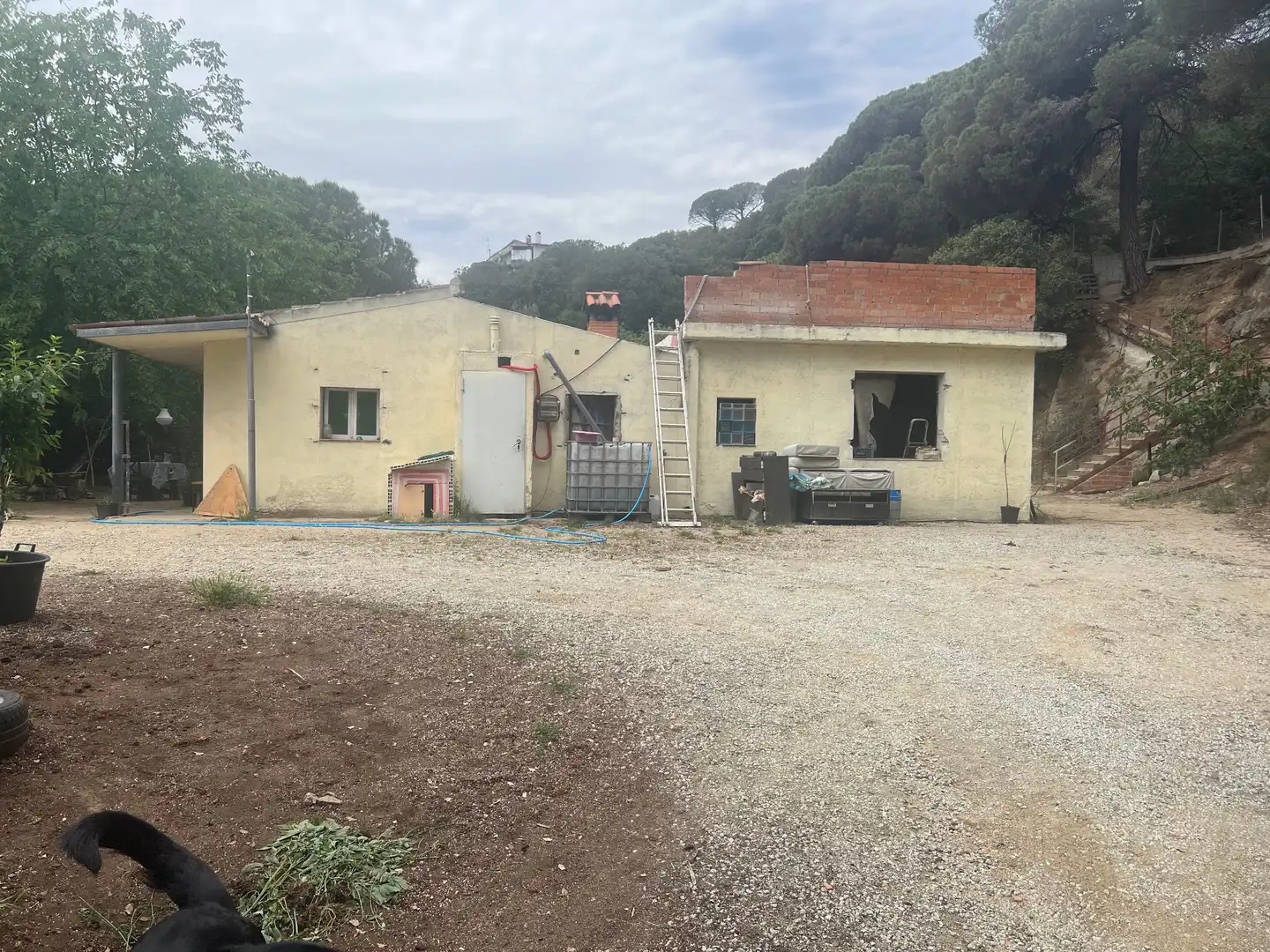 Vista exterior de Casa o chalet en venta en Dosrius con Jardín privado y Piscina