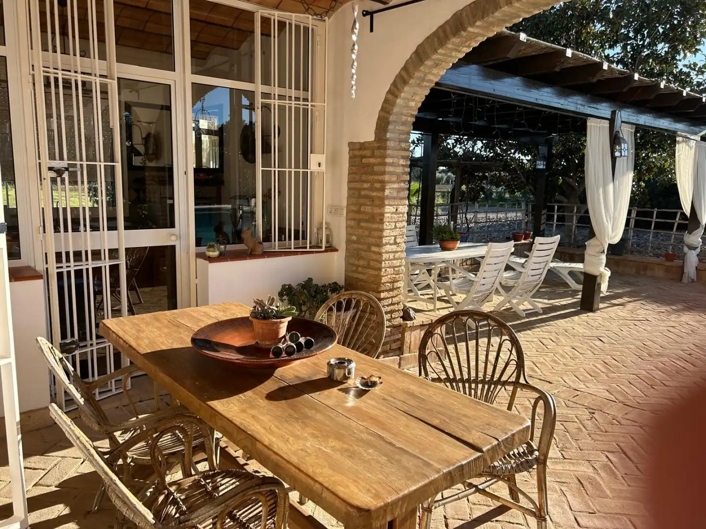 Terrasse von Haus oder Chalet zum Verkauf in Aznalcázar mit Klimaanlage, Heizung und Terrasse