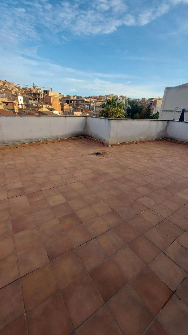 Terrace of Flat for sale in Caspe  with Heating, Parquet flooring and Terrace