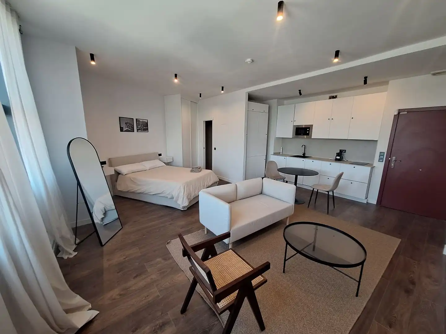 Schlafzimmer von Wohnung zur Miete in San Sebastián de los Reyes mit Klimaanlage, Heizung und Möbliert