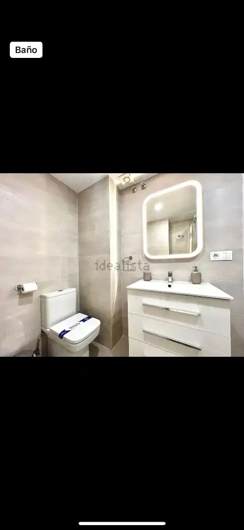 Bathroom of Flat for rent in Málaga  with Air Conditioner, Terrace and Furnished